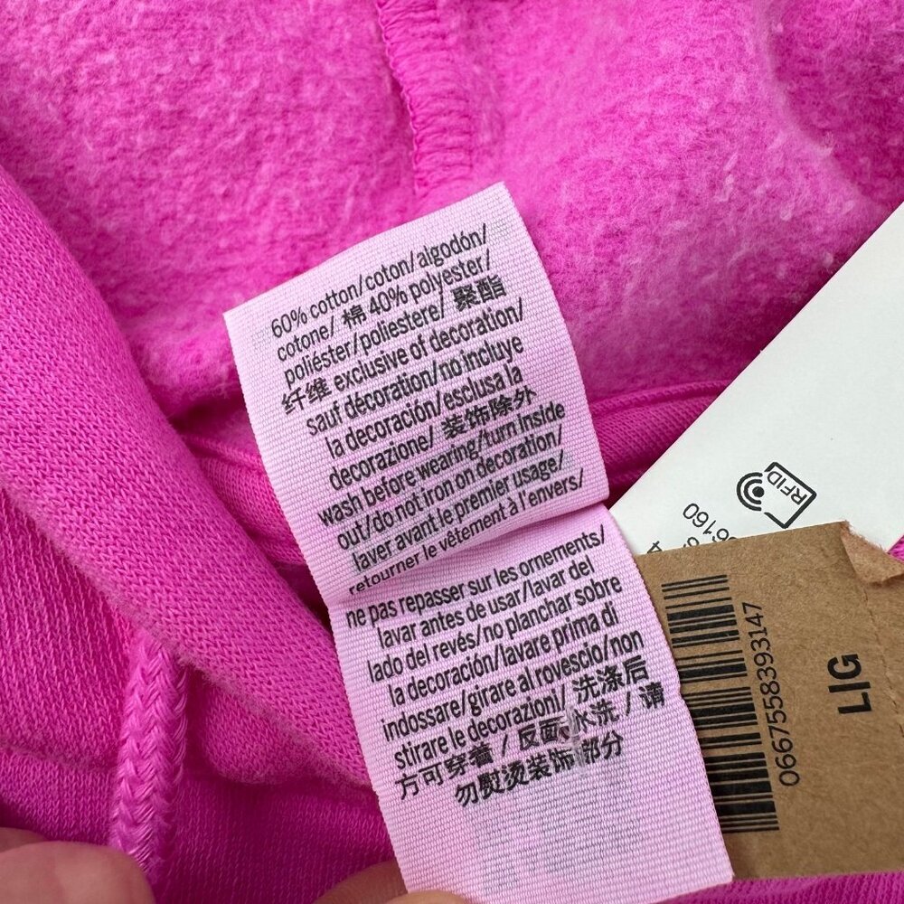NWT PINK by Victoria’s Secret Pink Hoodie Size Large - Picture 4 of 6